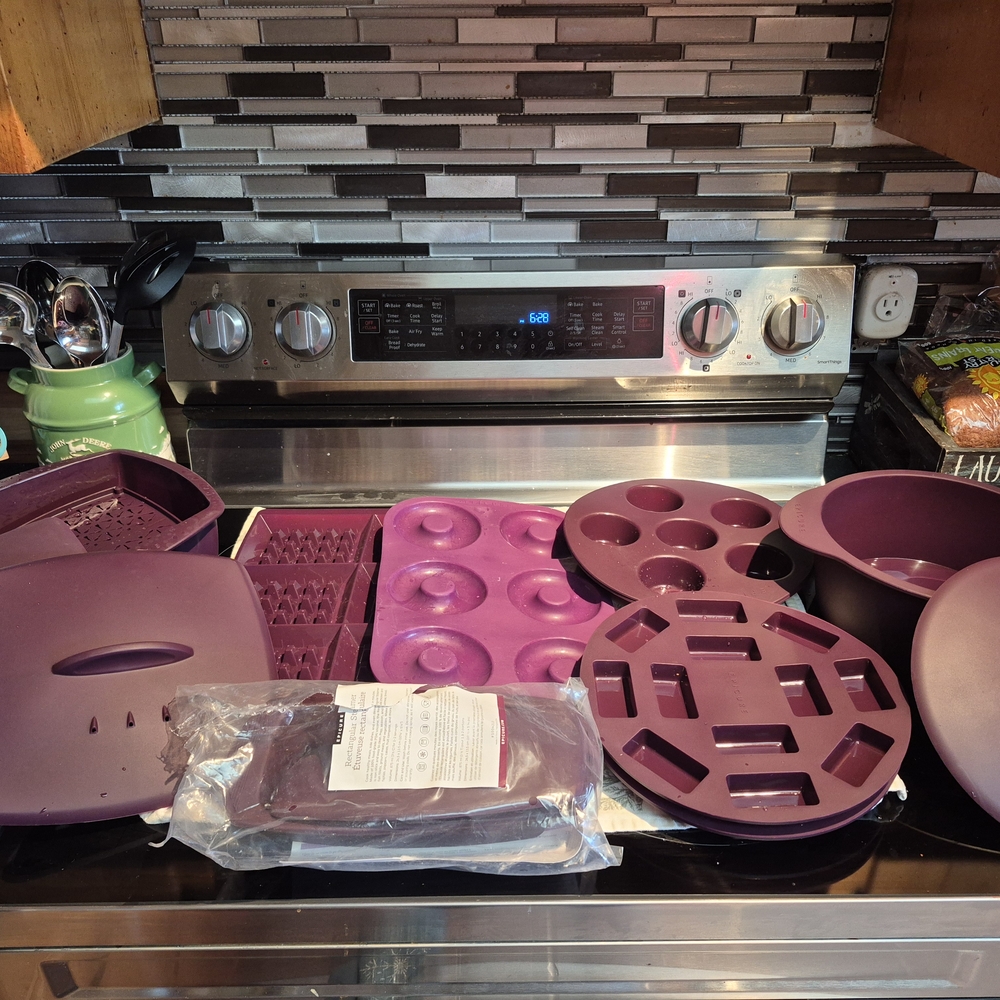 Premium Purple Silicone Bakeware Set